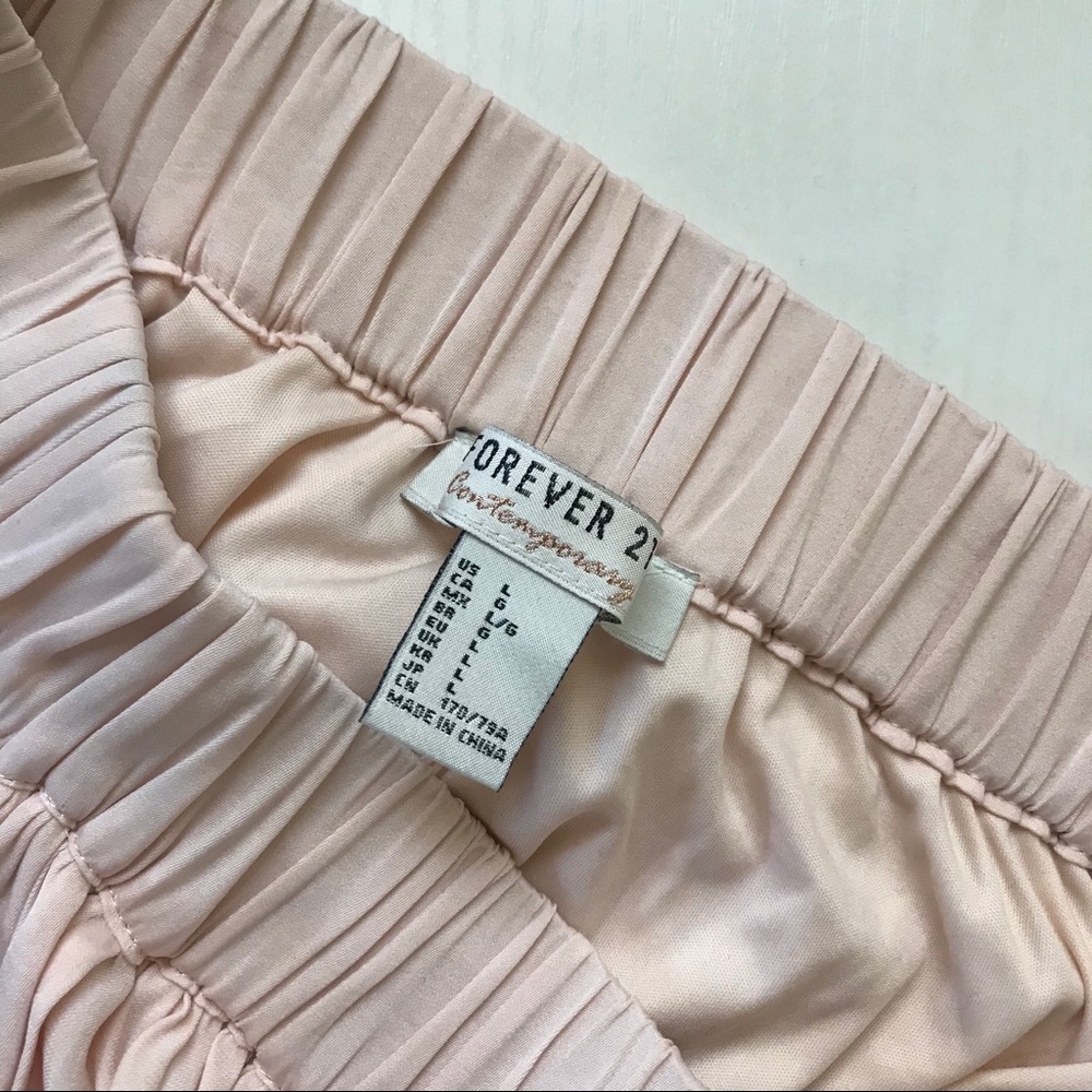 BABY PINK MAXI SKIRT